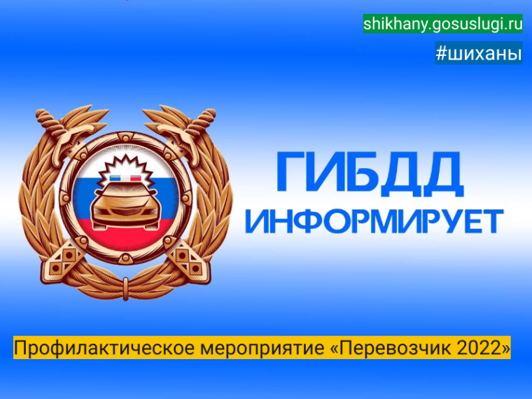 Профилактическое мероприятие «Перевозчик 2022». Профилактическое мероприятие «Перевозчик 2022».