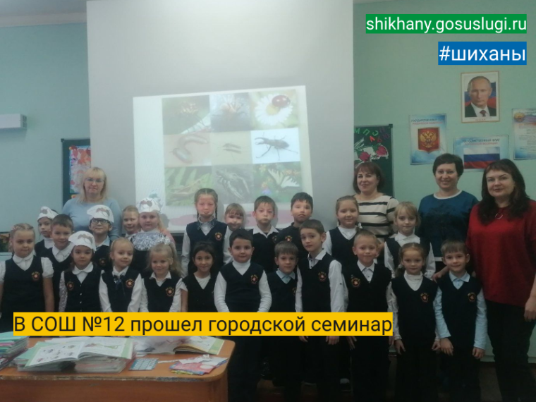 В СОШ №12 прошел городской семинар. В СОШ №12 прошел городской семинар.